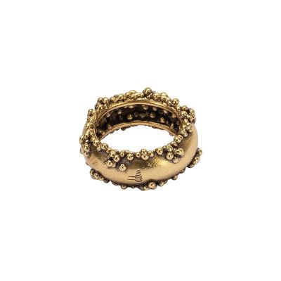 anello in gomma superiore anello in marmo in ottone anello in argento minimo anello regolabile anello in bracciale in ottone Anello con anello in ottone anello in pasta in ottone